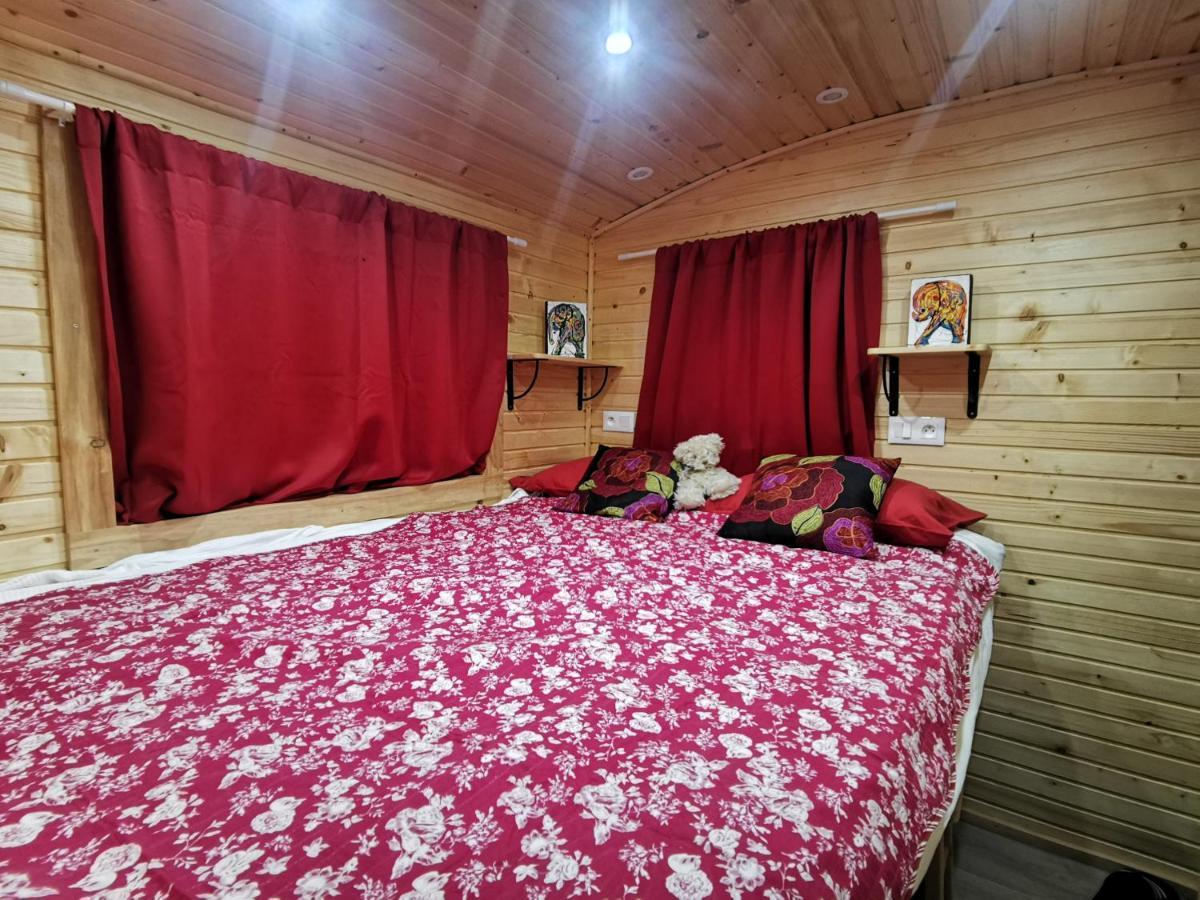 Penzion La Roulotte Du Cagire - 4 Pers - Pyrenees Villeneuve-de-Rivière Exteriér fotografie